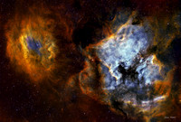 Sh2-119, NGC 7000, IC 5070