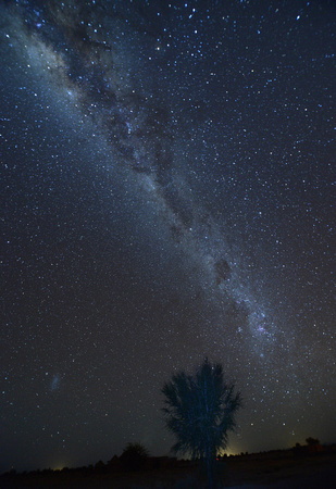 Via Láctea Sul e PNM/ Southern Milky Way and SMC