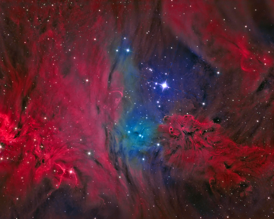 Nebulosa Pele de Raposa/ Fox Fur Nebula