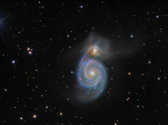 Messier 51 & NGC 5195