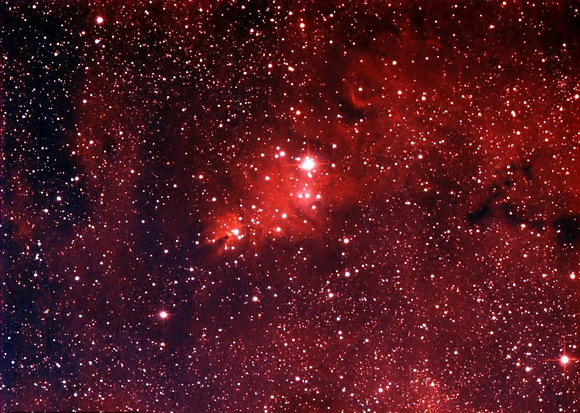 NGC 2264. Nebulosa do Cone