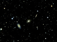NGC 5985 trio