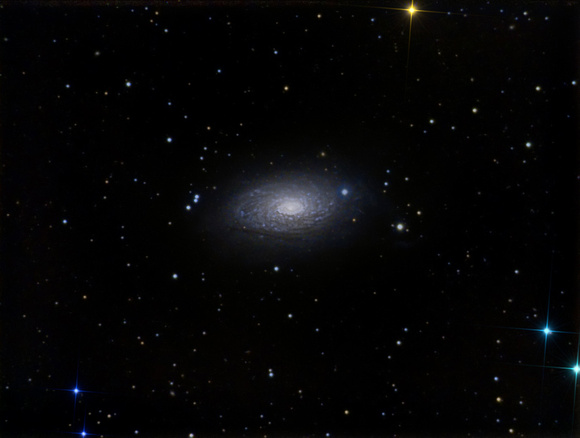 M63, galáxia espiral/ Spiral galaxy