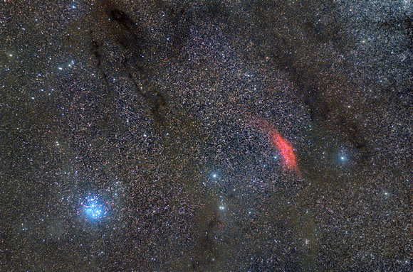 Pleiades e Nebulosa California/ Pleiades and California Nebula