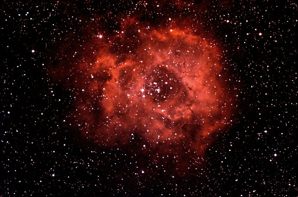 NGC 2237. Nebulosa Roseta